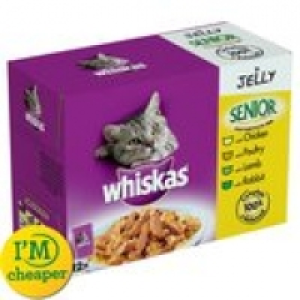 Whiskas Senior Pouches in Jelly