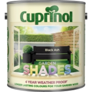 Cuprinol Garden Shades Black Ash 2.5L £19.95