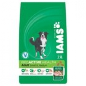 Iams Adult Dry Dog Food Small & Medium Breed &pound;3.00