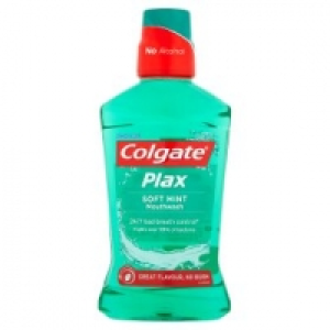 Plax Multi-Protection Antibacterial Soft Mint Mouthwash £3.00
