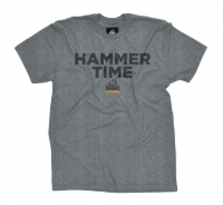 Rhino Hammer T-shirt Grey Large