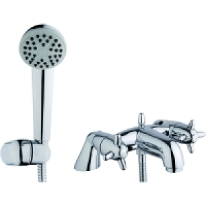 Wickes Distill Bath Shower Mixer Chrome