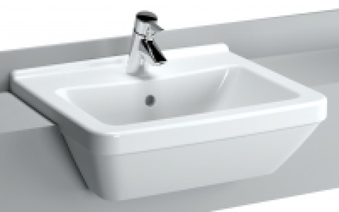 Wickes Soft Square Semi Recessed Basin