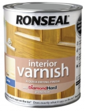 Ronseal Interior Varnish Satin Clear 250ml