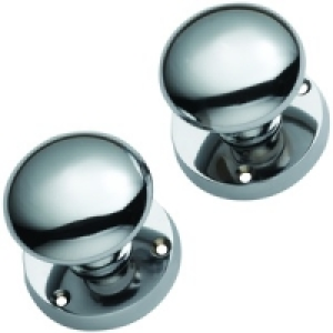 Wickes Chester Mortice Door Knob Chrome £7.58