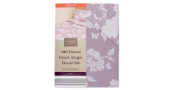 Birds and Blossom Single Duvet Set