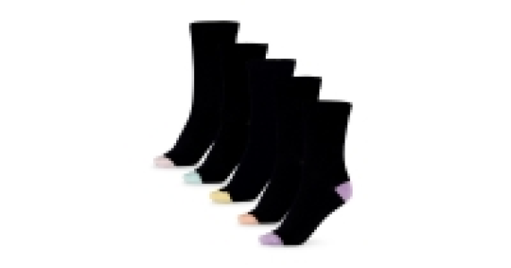 Ladies Plain Socks 5 Pack