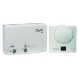 Danfoss RET-BRF Dial Set Room Thermostat & RX-1 Rcvr £82.49
