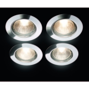 Halogen Fixed Downlight Chrome
