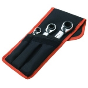 Bahco 3 Piece Rtch Span Set in Wallet