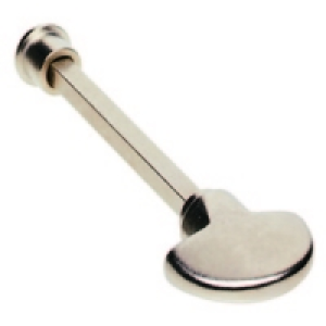 Urfic Escutcheon Bathroom Handle Satin Nickel