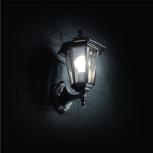 6 Sided Lantern Black