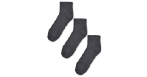 Mens 1/4 Length Sport Socks 3-Pack