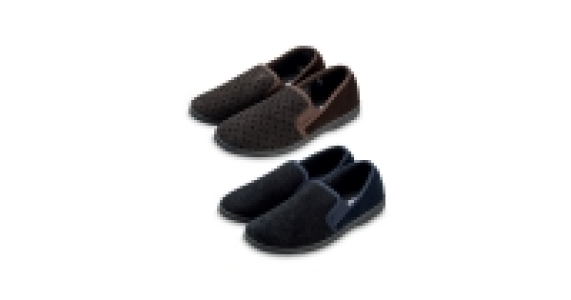 Mens Classic Slip-On Slippers £4.49