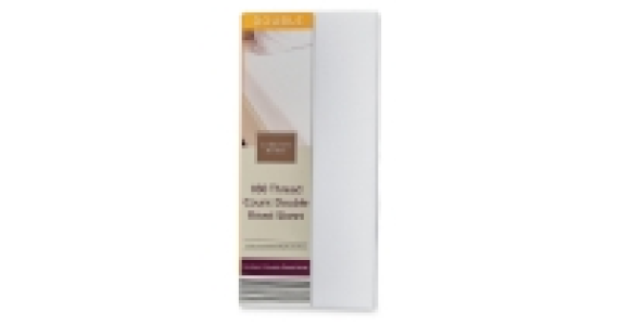 Easy-Care Double Fitted Sheet £4.99