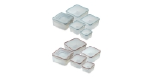 Square Clip-Lid Storage Containers &pound;3.99