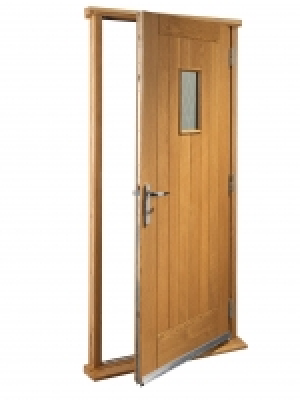 Wickes Chancery External Oak Veneer Door Set 2067 x 850mm