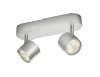 Philips Star LED 2 Bar Spotlight Aluminium