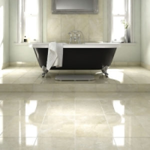 Wickes Grey Polished Marble Wall & Floor Tile 305 x 457mm