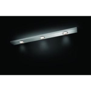 Wickes Melbourne Under Cabinet Triple Downlight Brushed Chro