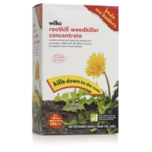 Wilko  Wilko Rootkill Weedkiller Concentrate 6 x 100ml