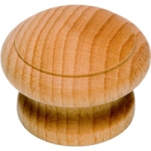 Wickes Denver Ring Knob Beech 41mm 10 Pack