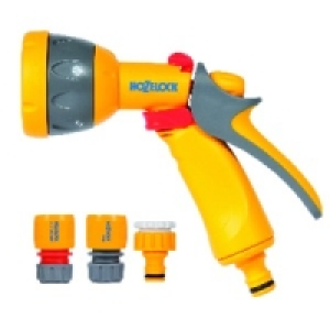 Hozelock Garden Hose Multi Spray Gun Starter Set
