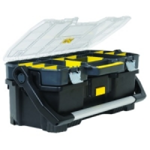 Stanley 1-97-514 Tool Tote and Organiser Toolbox Black & Yel