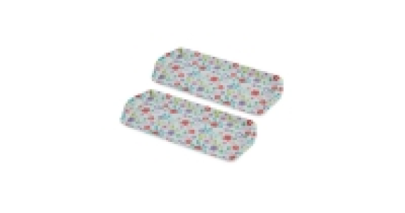 Ditsy Floral Tray Medium 2 Pack