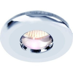Fire Rated Shower Fixed Downlight Chrome &pound;16.99