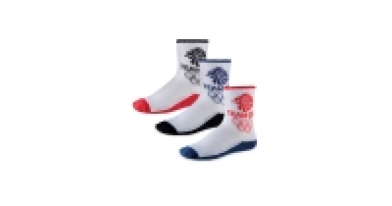 Childrens Crew Socks 3 - Pack