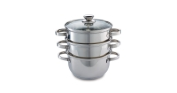 Stainless Steel 3-Tier Steamer £8.99