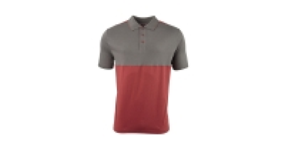 Mens Colour Block Polo Shirt