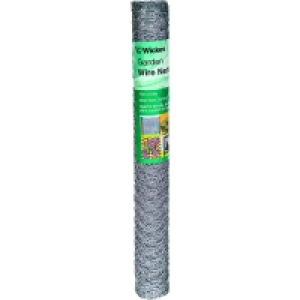 Wickes 25mm Wire Netting Galvanised 600m x 10m