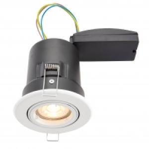 Wickes LED Premium Fire Rated Tilt Downlight White