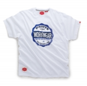 Scruffs Seal T Shirt White Extra Large
