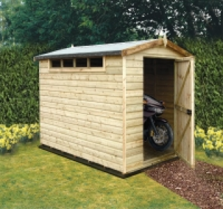 Wickes Security Apex Shed 8x6