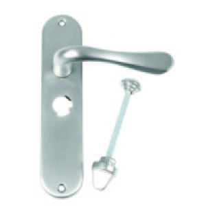 Urfic Knightsbridge Privacy Lock Handle Satin Nickel
