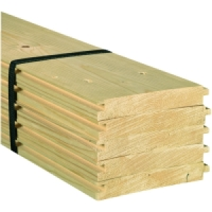 Wickes PTG Floorboards 18x121x2400mm Pack 5