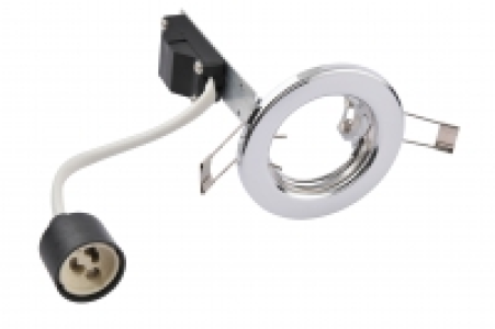 Wickes Fixed Downlights Chrome 10 Pack