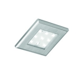 LED CW Quattro Square Plinth Lights Pk 3