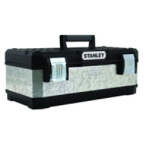Stanley 26in Galvanised & Metal Tool Box