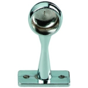Wickes End Rail Bracket Chrome 19mm 2 Pack £4.38