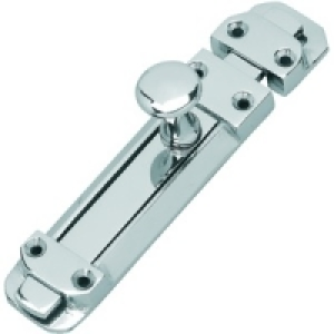 Wickes Flat Tower Bolt Chrome Plated 152mm £5.99