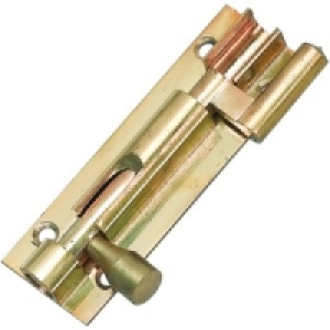 Wickes Necked Barrel Bolt Brass Effect 76mm £4.58