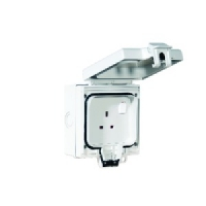 Exterior 13A Socket 1 Gang