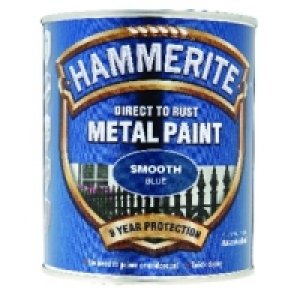 Hammerite Metal Paint Smooth Blue 750ml £12.59