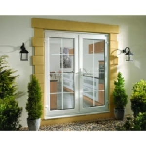 Wickes Georgian Bar uPVC French Doors 4ft