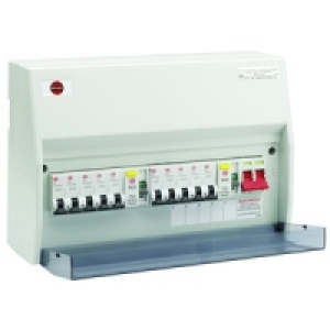 10 Way Flex Dual RCD Consumer Unit &pound;104.99