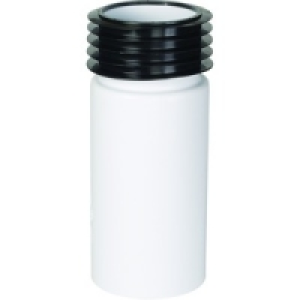 Soil Pan Straight Extension White